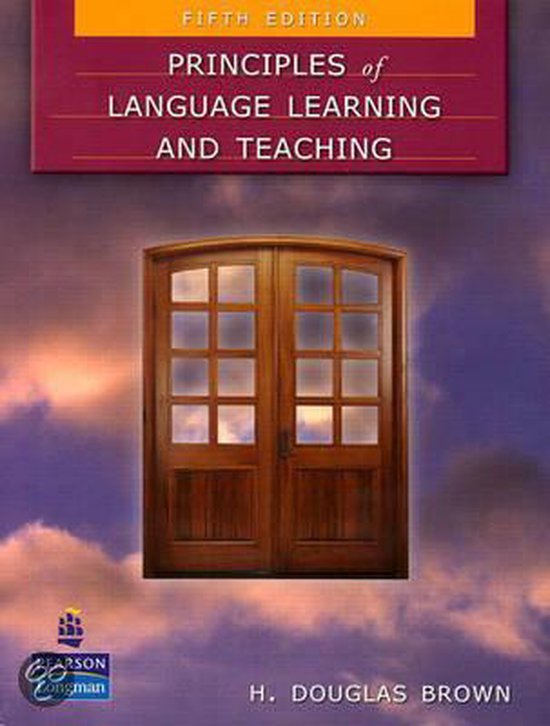 Principles Of Language Learning And Teaching - cover