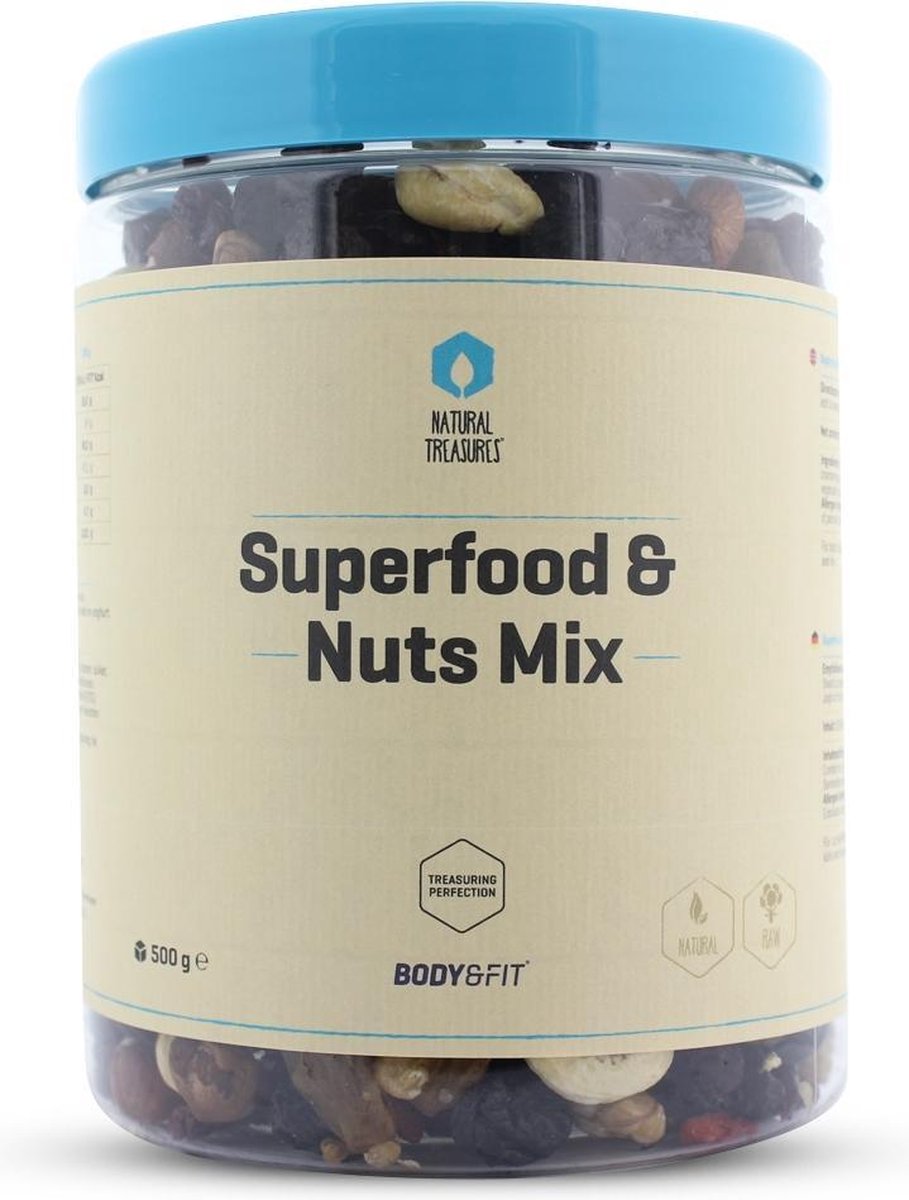 Body & Fit Superfoods Superfood & Noten Mix - 250 gram - Body & Fit Superfoods