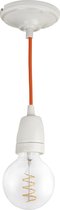 Hanglamp Jack Orajne- Wit Keramiek E27