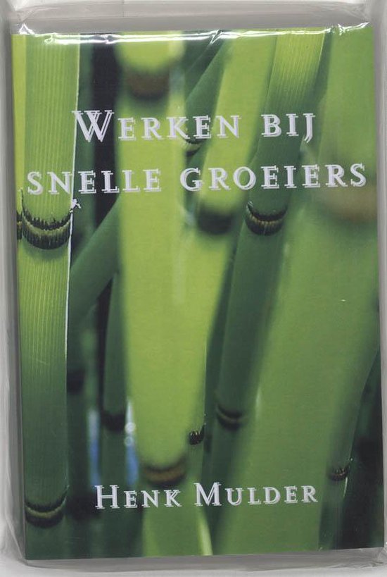 Cover van het boek 'Werken bij snelle groeiers' van H. Mulder
