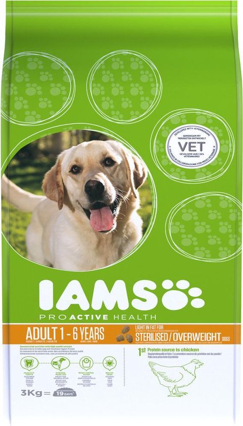 IAMS Dog Light in Fat - 3 kg