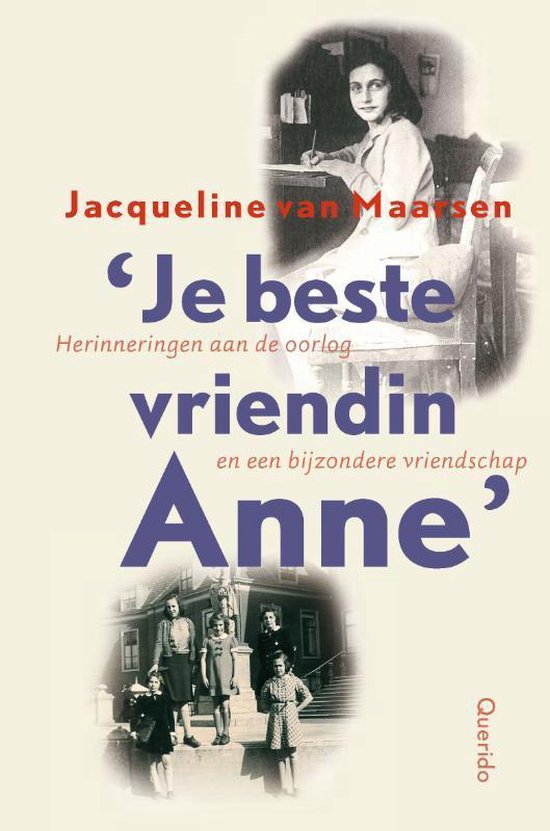 Cover van het boek ''Je beste vriendin Anne'' van Jacqueline van Maarsen