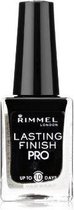 Rimmel London Lasting Finish PRO Nagellak - 430 Black Satin