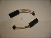 Koolborstel set a 2 stuks! 6x9.5x20 mm Kirby universeel 13686 x