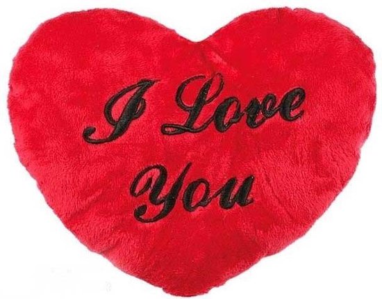 I Love You XL Plush Heart (60 cm)