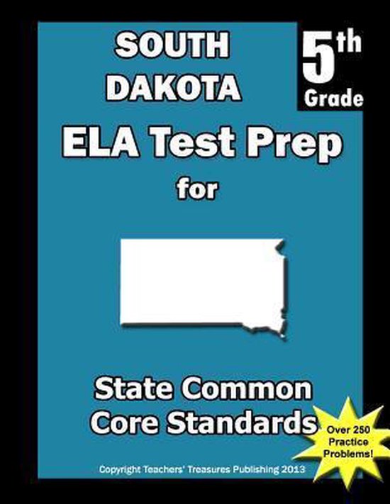 South Dakota 5th Grade Ela Test Prep - cover
