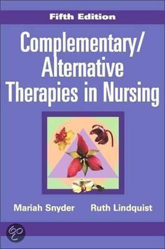 Complementary/Alternative Therapies In Nursing 9780826114471 Mariah