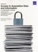 Issues with Access to Acquisition Data and Information in the Department of Defense