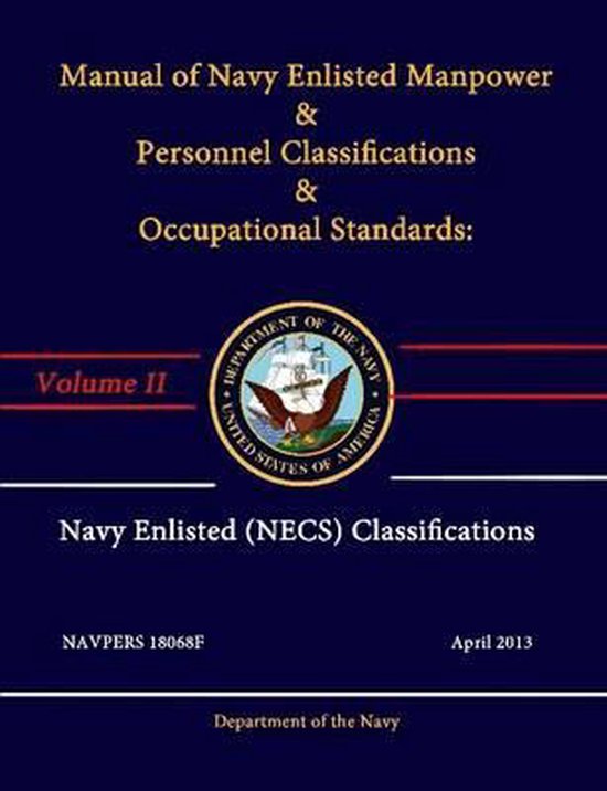 Manual of Navy Enlisted Manpower & Personnel Classifications