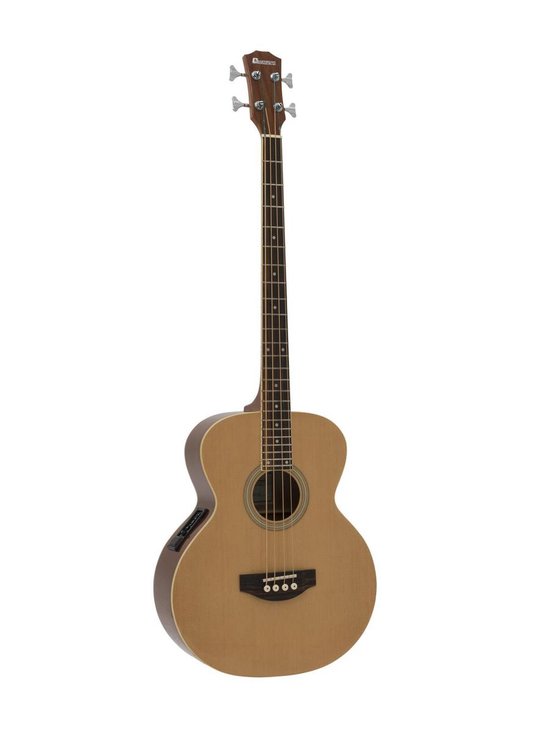 DIMAVERY AB-450 Akoestische basgitaar - natuurlijk