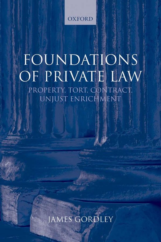 Foundations of Private Law - cover