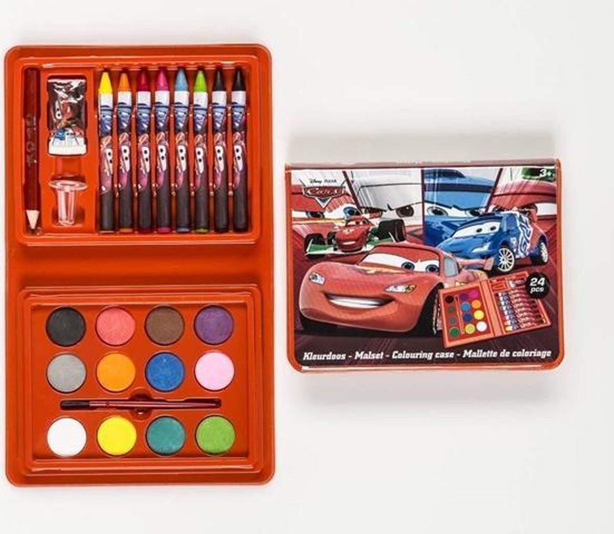 Cars Mini Kleurdoos 24dlg