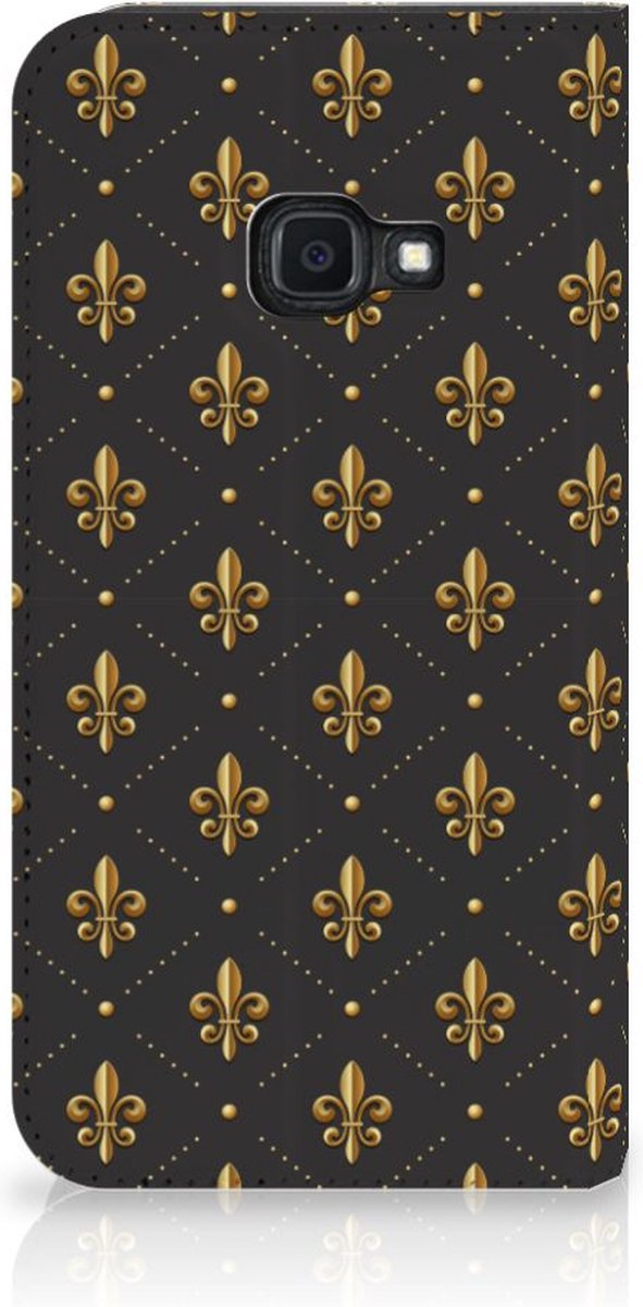 Samsung Galaxy Xcover 4s Hoesje met Magneet Franse Lelie