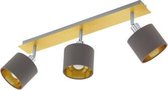 EGLO 97538 plafondverlichting Bruin, Goud, Zilver E14 10 W