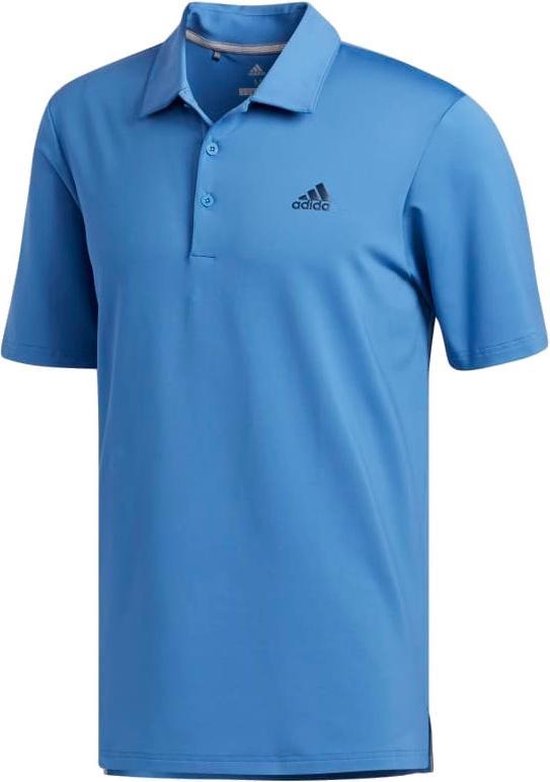 Adidas Golfpolo Ultimate 365 Solid Heren Blauw Maat M | bol.com