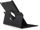 360 Rotating Book Case - Geschikt voor iPad 9.7 (2017/2018) Hoesje - Zwart