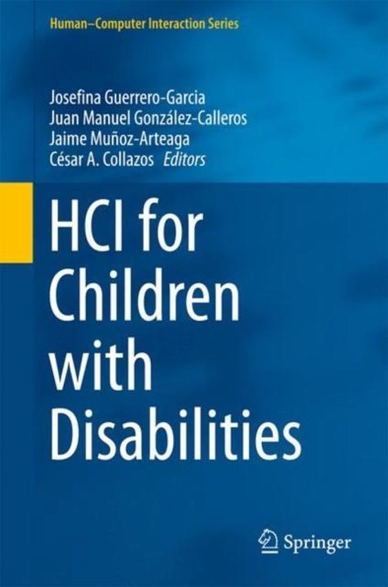 HCI for Children with Disabilities - cover