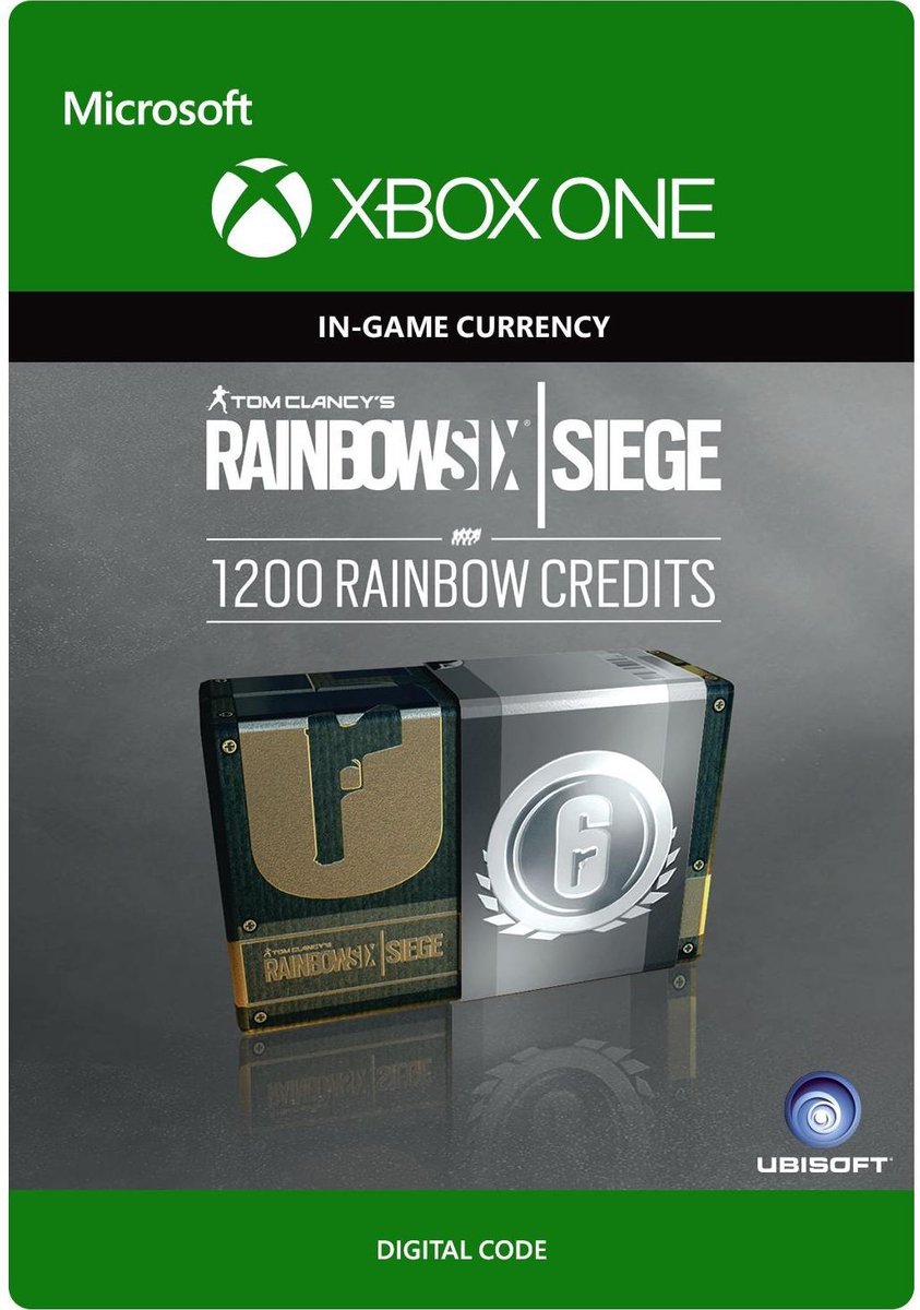 Tom Clancy's Rainbow Six Siege - Currency pack 1200 Rainbow credits - Consumable - Xbox One - Ubisoft