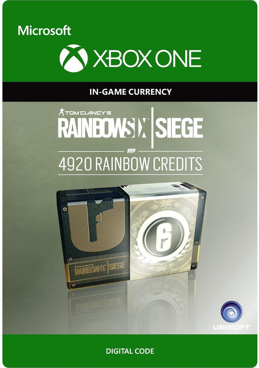 Tom Clancy's Rainbow Six Siege - Currency pack 4920 Rainbow credits - Consumable - Xbox One