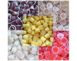 Fruitkuipjes - Fruitcups mix 100st.