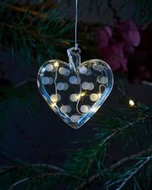 Sirius Home Polka Heart 68335 decoratieve verlichting Lichtdecoratie figuur Transparant 5 lampen LED