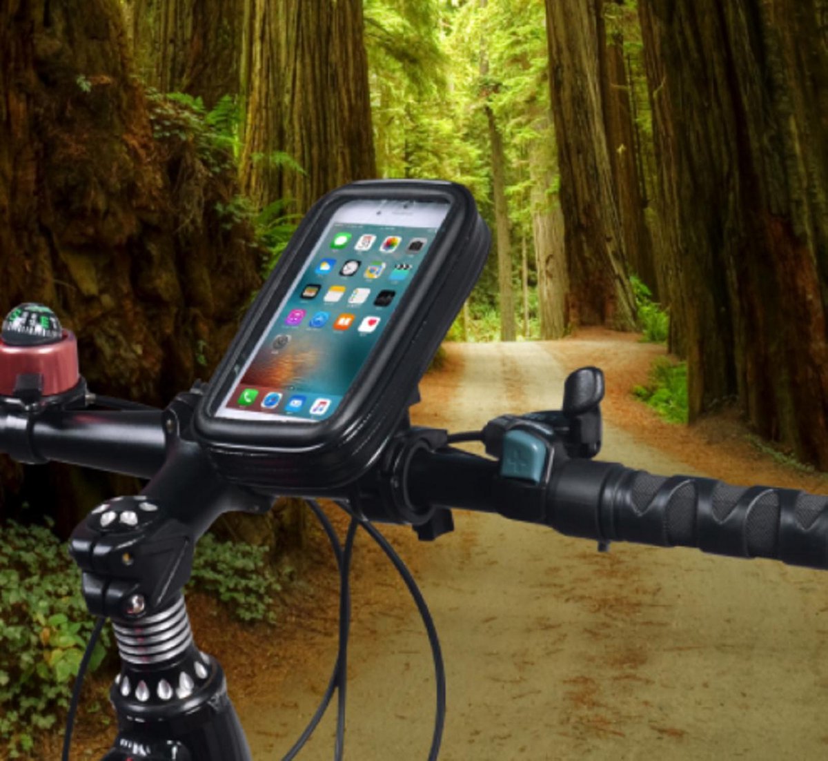 Telefoonhouder voor scooter, motor, fiets en fatbike | De Scooter Shop
