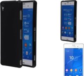 MP Case TPU Hoesje voor Sony Xperia Z3 D6603 met verpakking Zwart