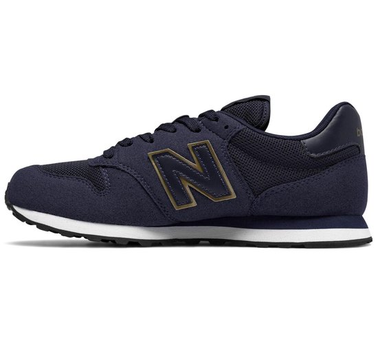 New Balance 500 Classics Traditionnels Sneakers - Maat 37.5 - Vrouwen -  blauw | bol.com