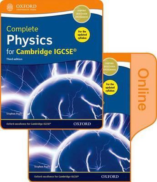 Complete Physics for Cambridge IGCSE Print and Online Student Book Pack