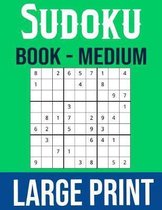 Sudoku Book Medium Large Print