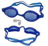 Blauwe Zwembril Met Oordopjes