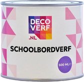 Decoverf schoolbordverf wit, 500 ml