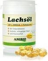 Anibio Zalmolie capsules - 180 cap - Voor hond en kat.