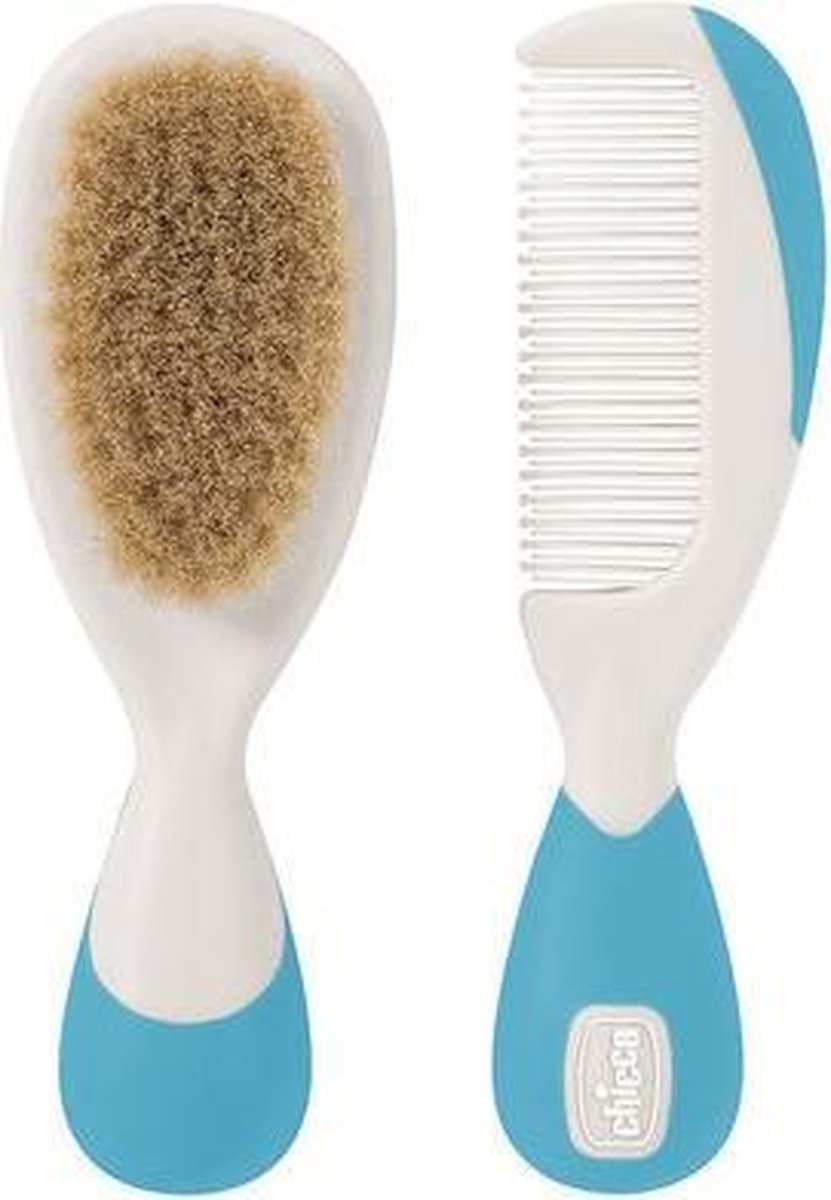 Kam en Borstel Chicco 0 maanden Blauw