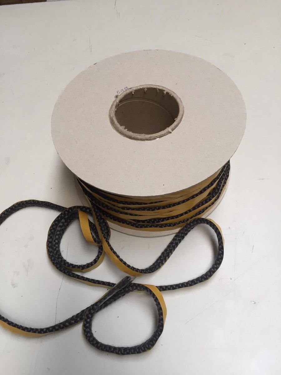 Navaris Tape d'étanchéité pour joint de cheminée - 2 m de cordon d' étanchéité pour
