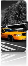 Cuir PU Portefeuille Livre Honor 10 Lite Coque New-York Taxi