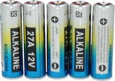 5x Alkaline Batterij 12V MN27 GP27A A27 27A L828  Fotobatterij
