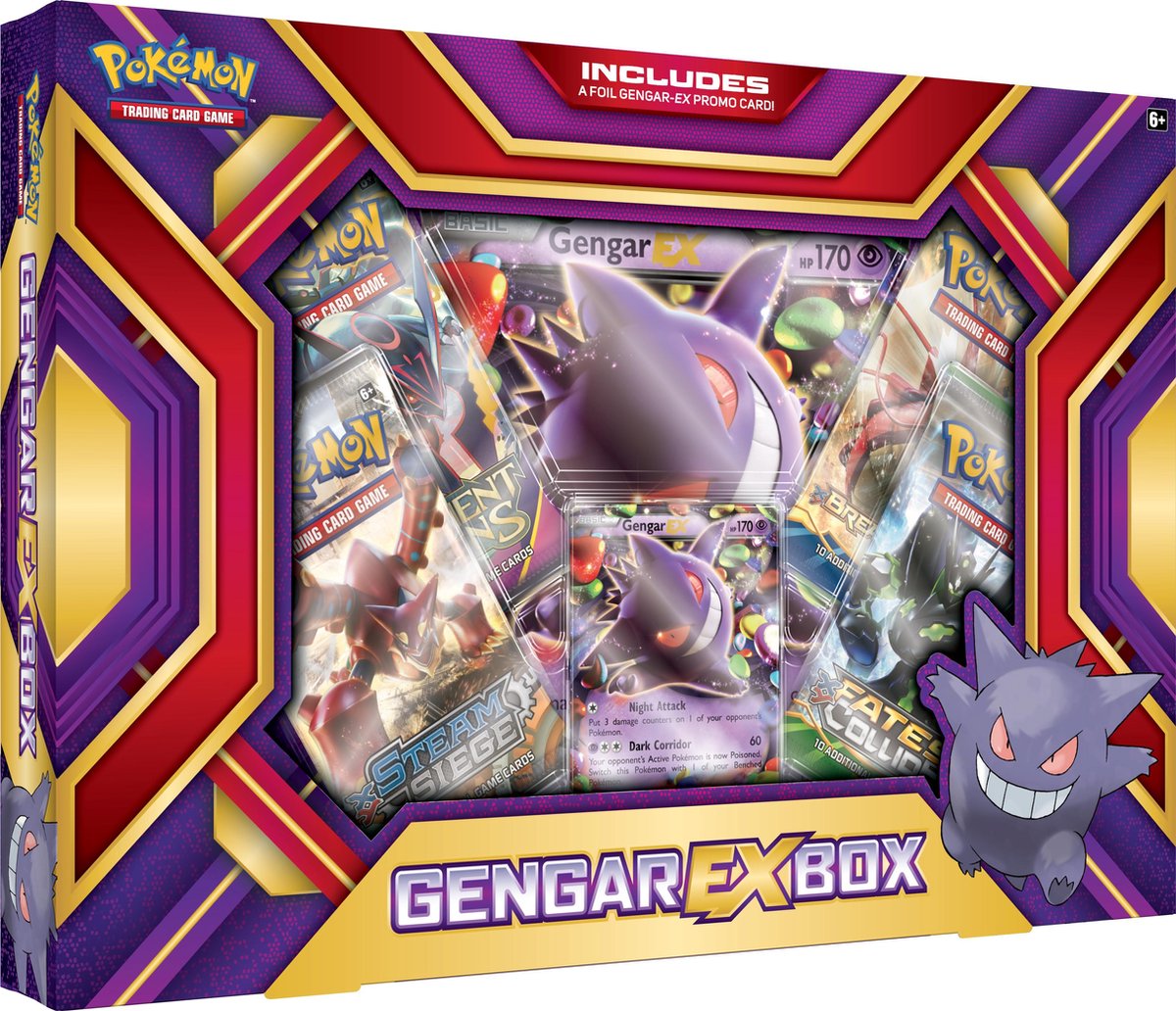 Pokémon Gengar-EX Box - Pokémon Kaarten | Games | bol.com