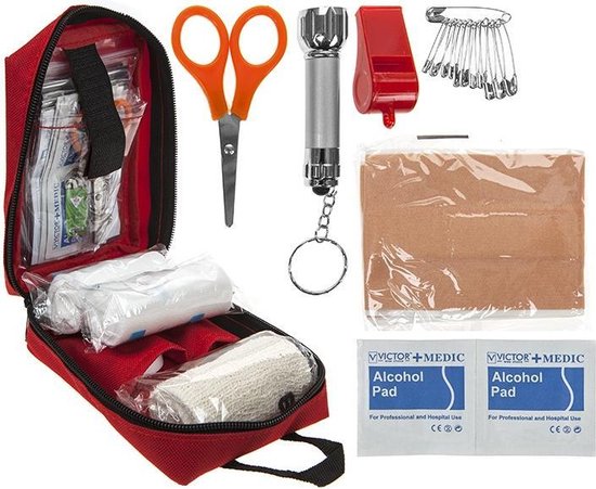 Summit - First Aid - Survival kit - Eerste Hulp Set – Verbanddoos -  Veiligheidsdoos -... | bol.com