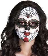 18 stuks: Masker Mrs Day of the dead