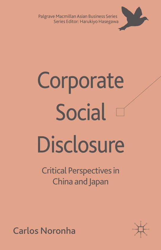 Palgrave Macmillan Asian Business Series Corporate Social Disclosure
