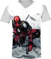 Deadpool - Bullets Men T-Shirt - Grey - XXL