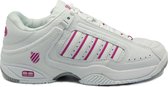 K•Swiss DEFIER RS - WHITE/VERYBERRY - Tennisschoenen