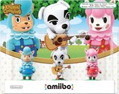Nintendo Amiibo Animal Crossing 3-delige set (K.K., Rosina, B) - 3DS - Wii U - Switch
