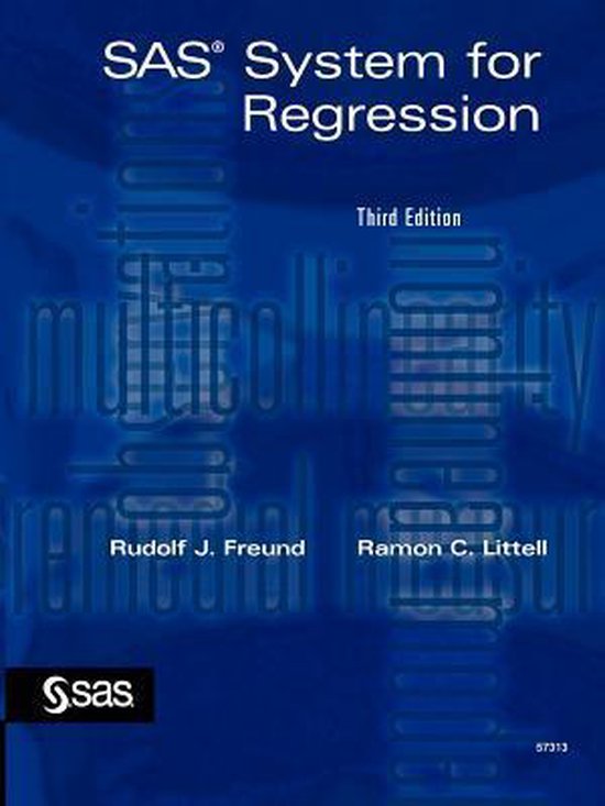 Sas System for Regression - cover
