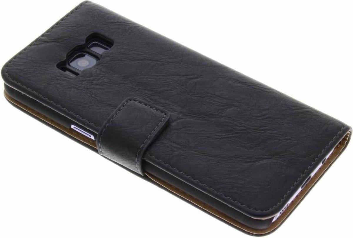 Kreukelleder booktype hoes Samsung Galaxy S8