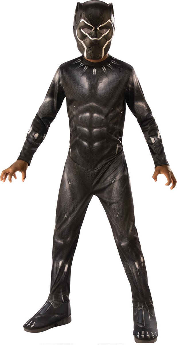 RUBIES FRANCE - Klassiek Black Panther Infinity War jongens kostuum - 110/116 (5-6 jaar) - RUBIES FRANCE