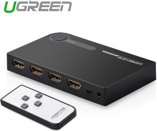 3 Port HDMI Switch Switcher 1-In 3-Out Port | bol.com