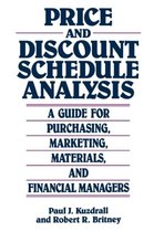 Price and Discount Schedule Analysis