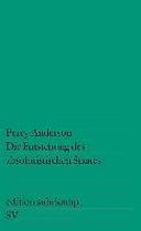Die Entstehung des absolutistischen Staates